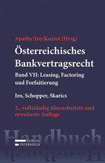 Beitrag: Österreichisches Bankvertragsrecht